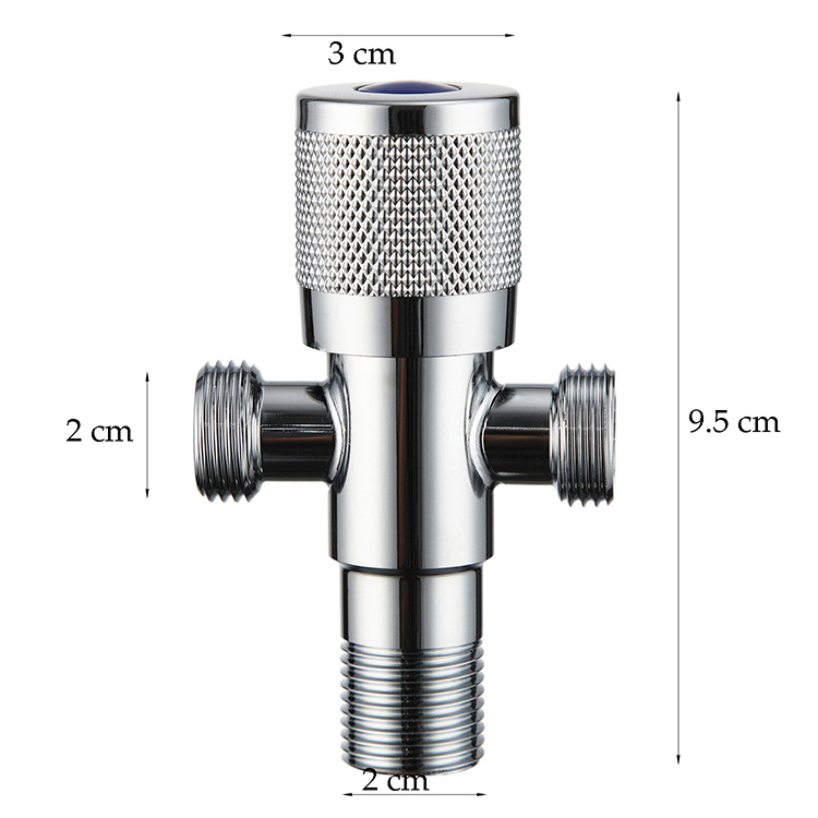 Robinet d'angle pour connecteur d'eau
